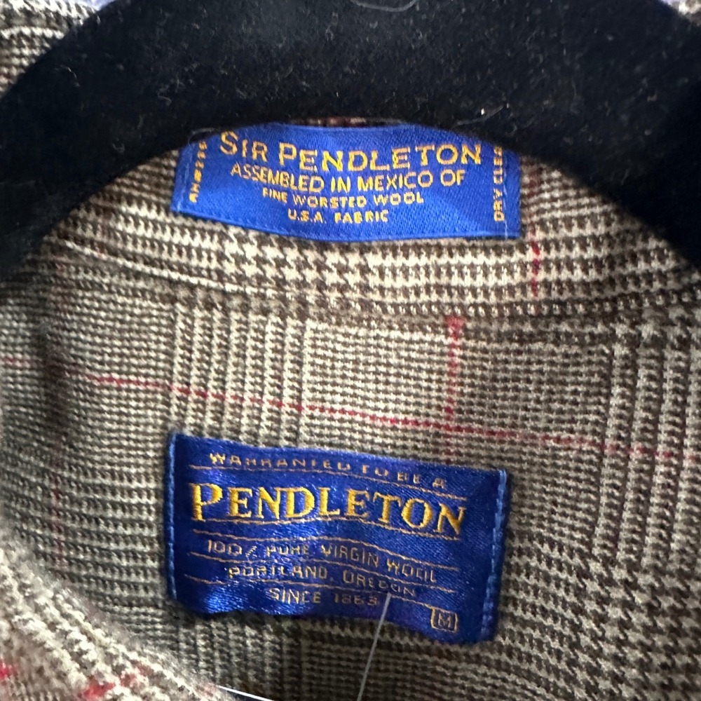 Pendleton Sir Pendleton Wool Plaid Button Down Sh… - image 2